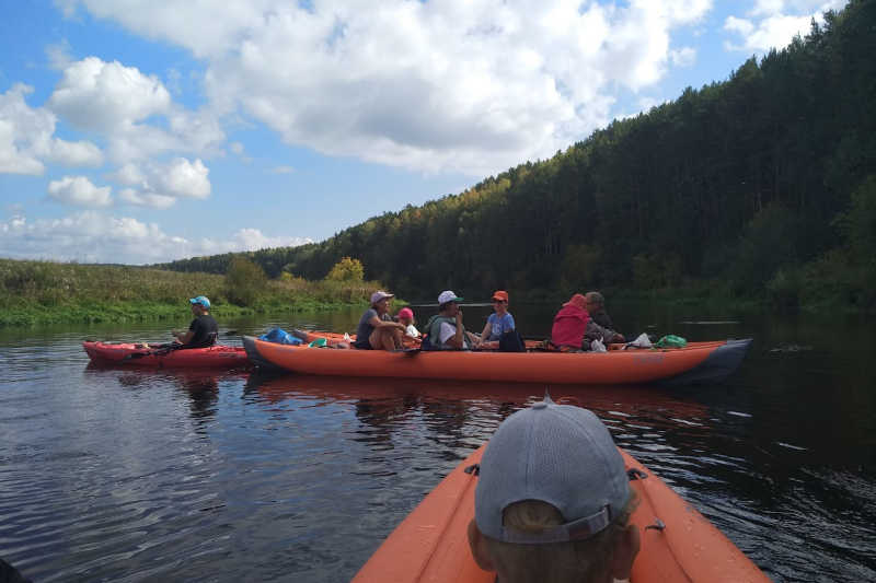 2 дня сплав с ночевой по реке Реж