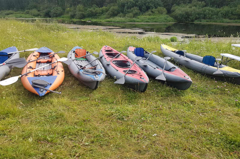 двухдневный сплав на байдарке по реке Чусовая