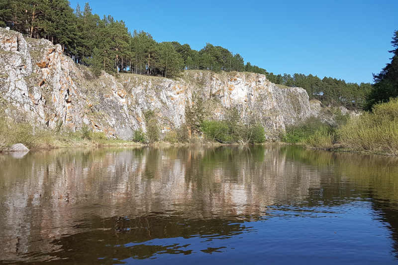 Однодневный сплав на катамаране по реке, маршрут по реке на катамаране Реж.