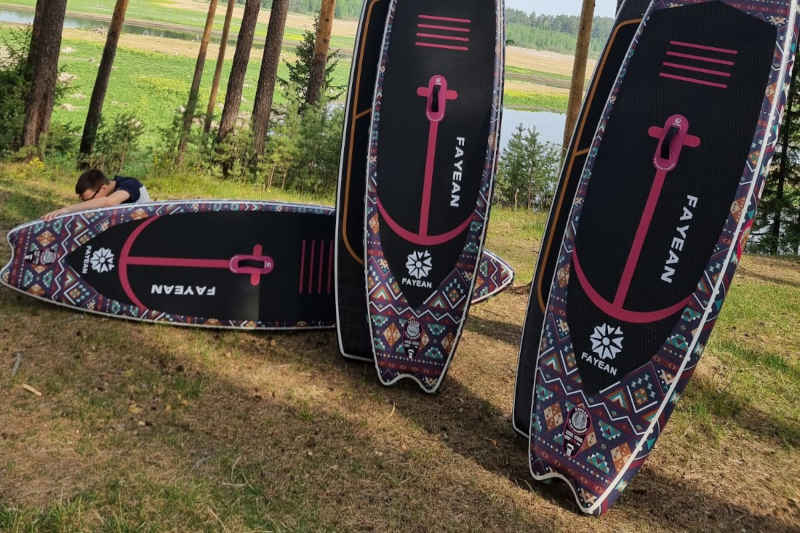 Тур на реке Реж плывем на sup-борда