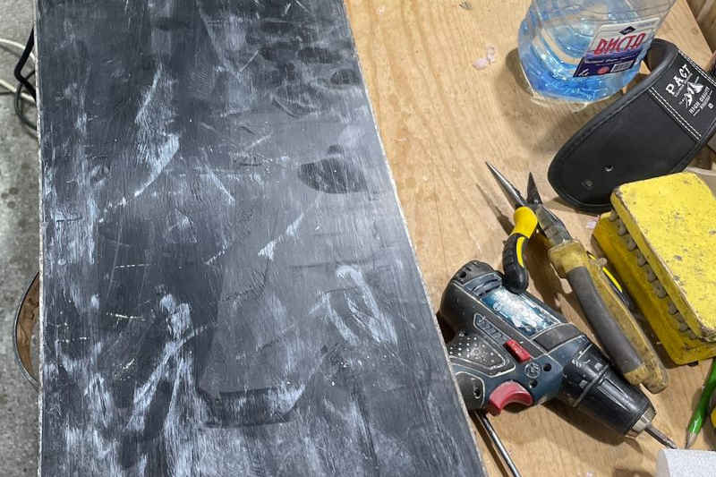Заточка канта консервация сноуборда, горных лыж после сезона, Академ, Академический.